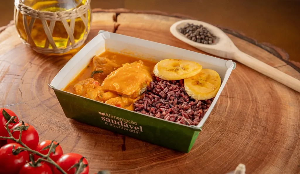 Moqueca de filé de tilápia da Fit Food